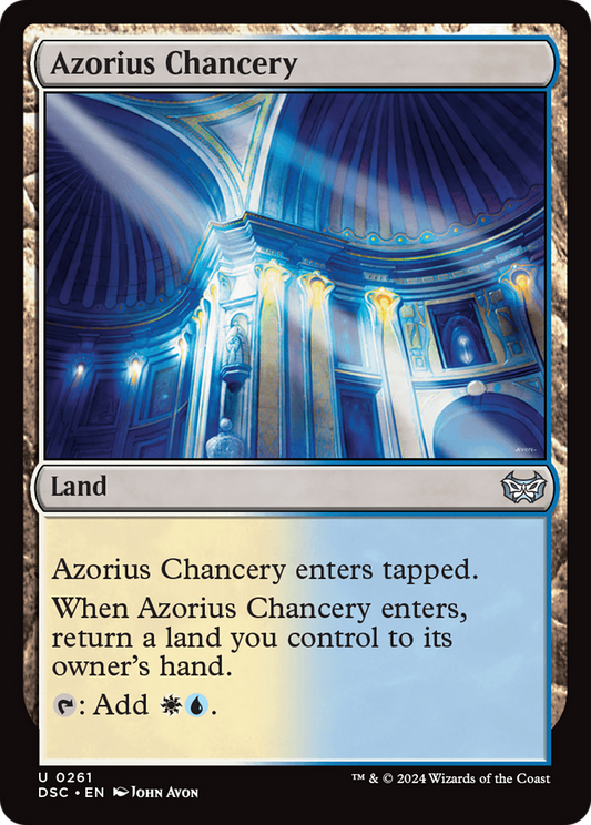 Azorius Chancery (DSC) #261 [EN/N] s/o