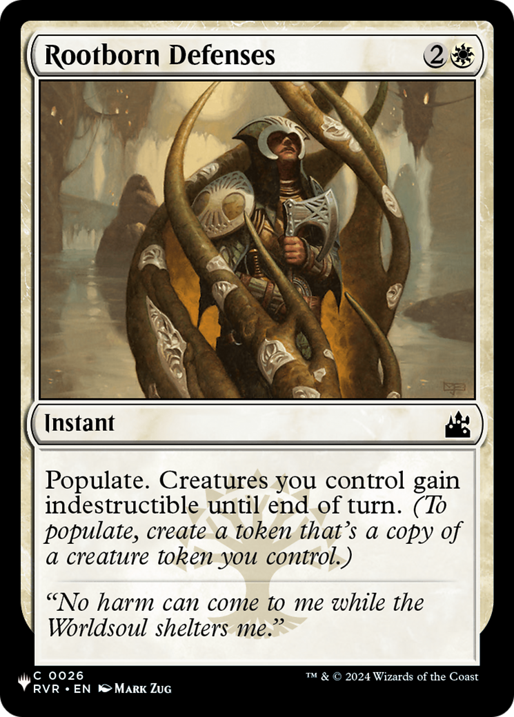 Rootborn Defenses (PLST) #RVR-26 [EN/N]