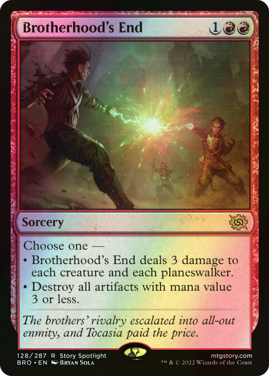 Brotherhood's End (BRO) #128 [EN/F]