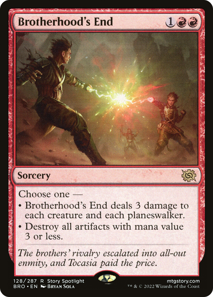 Brotherhood's End (BRO) #128 [EN/N] s/o