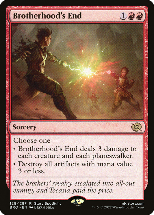 Brotherhood's End (BRO) #128 [EN/N] s/o