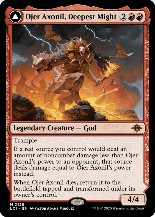 Ojer Axonil, Deepest Might // Temple of Power (LCI) #158 [EN/N] s/o