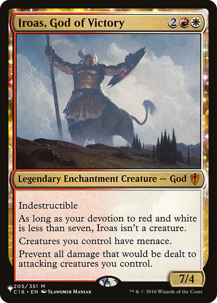 Iroas, God of Victory (PLST) #C16-205 [EN/N]