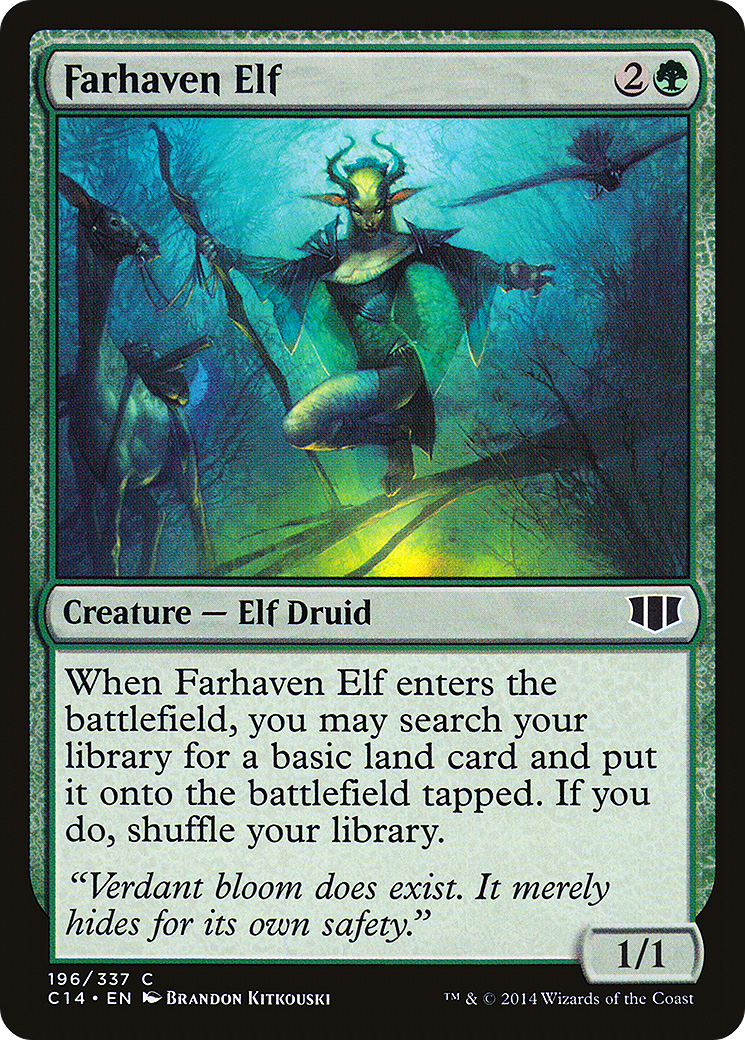 Farhaven Elf (C14) #196 [EN/N]