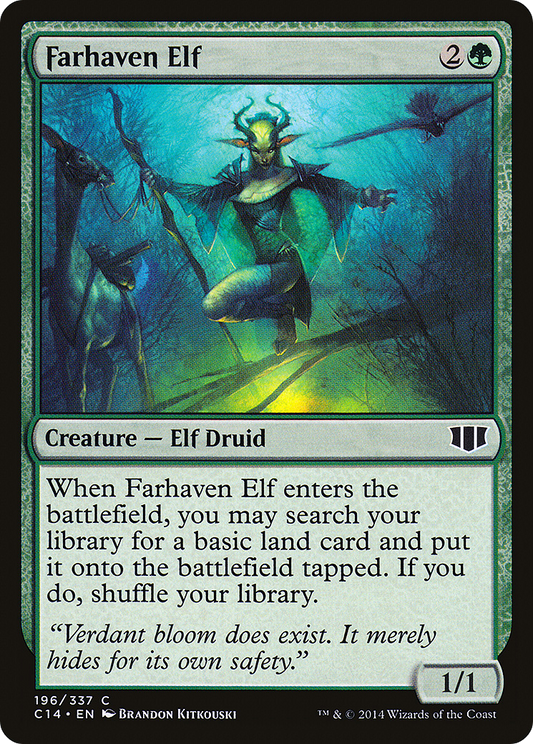 Farhaven Elf (C14) #196 [EN/N]