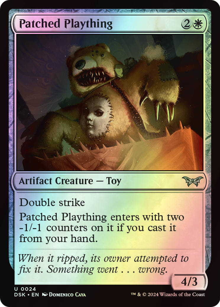 Patched Plaything (DSK) #24 [EN/F] s/o