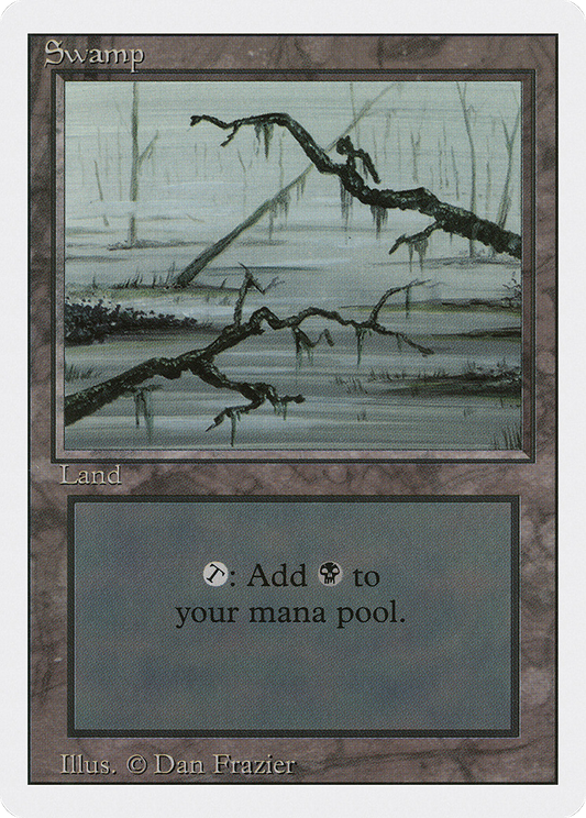 Swamp (3ED) #300 [EN/N]