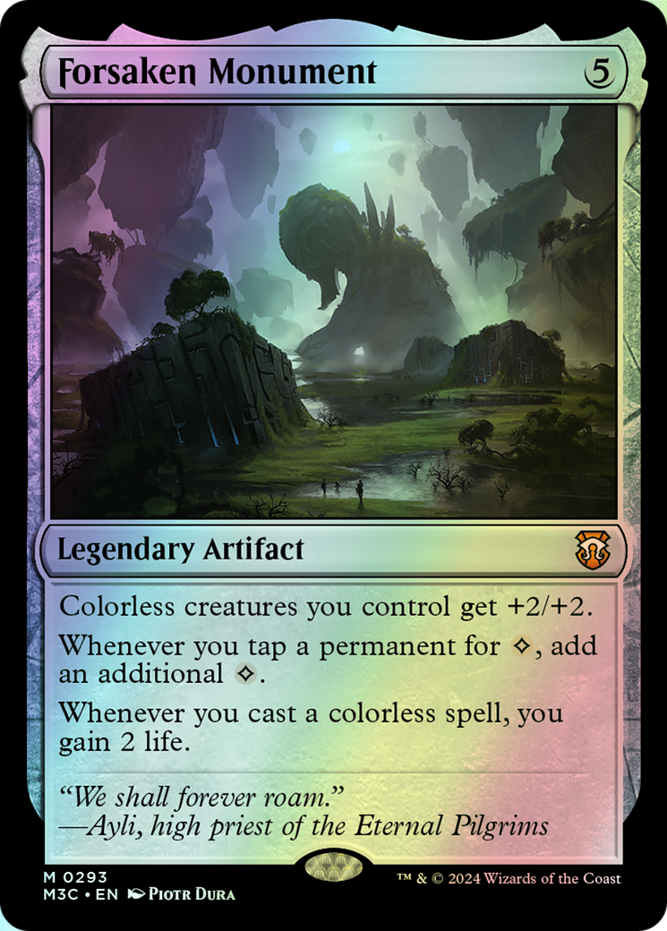 Forsaken Monument (M3C) #293 [EN/F] s/o