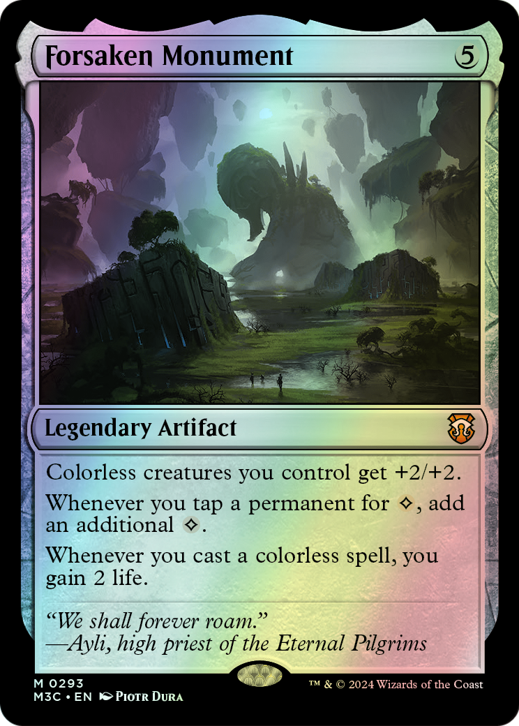 Forsaken Monument - Ripple Foil (M3C) #293 [EN/F] s/o
