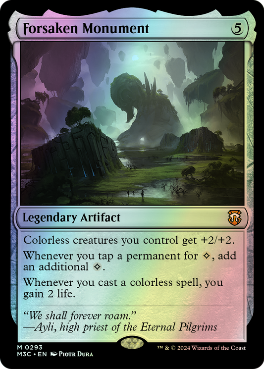 Forsaken Monument - Ripple Foil (M3C) #293 [EN/F] s/o