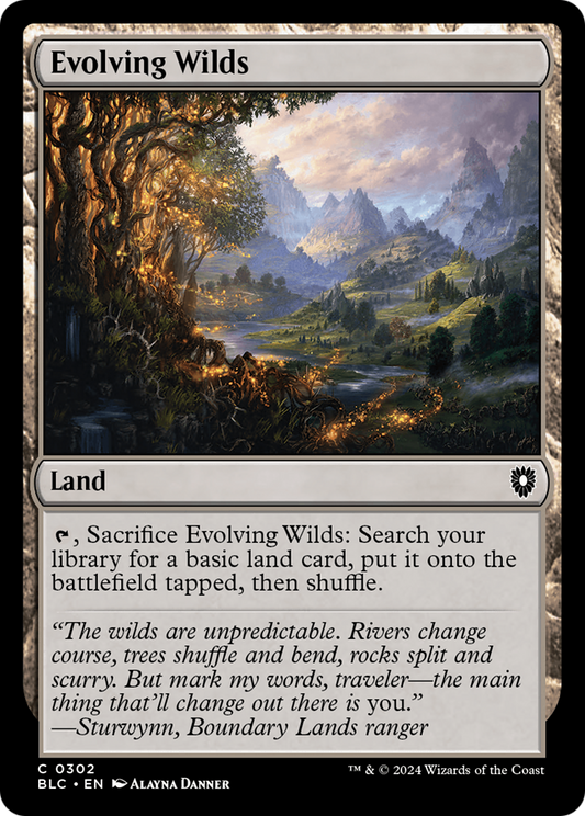 Evolving Wilds (BLC) #302 [EN/N]