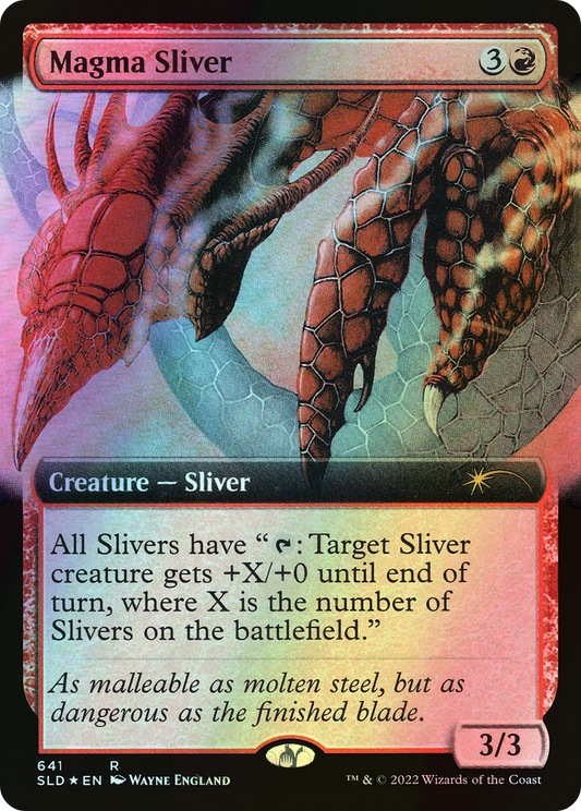 Magma Sliver (SLD) #641 [EN/F] s/o