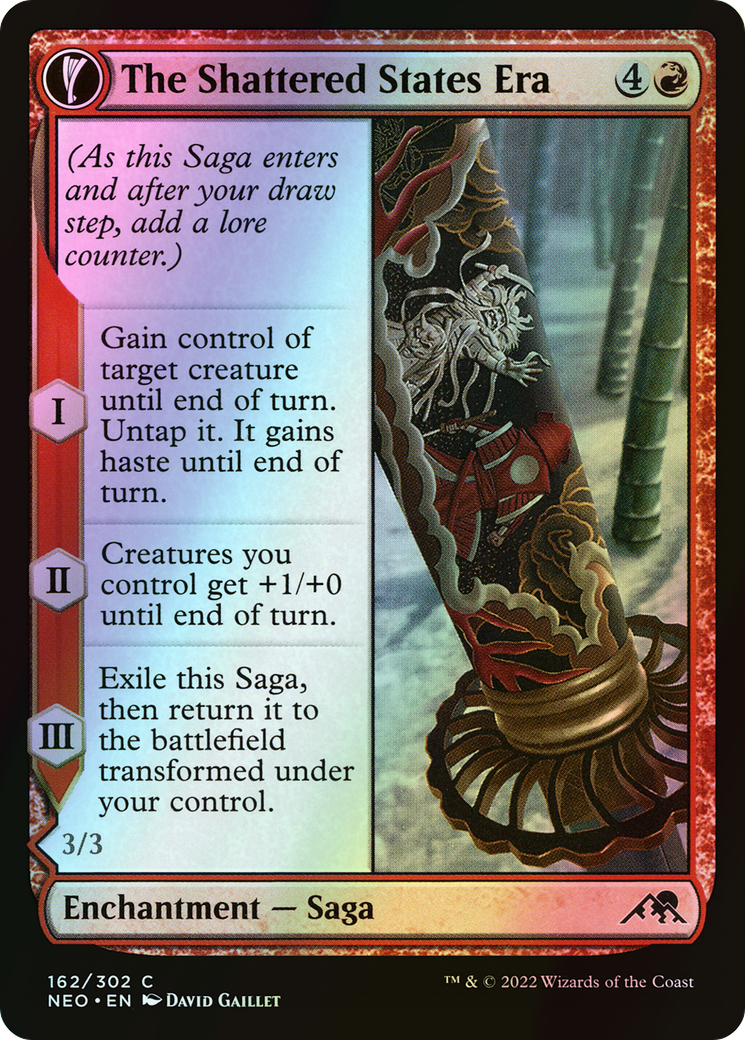 The Shattered States Era // Nameless Conqueror (NEO) #162 [EN/F] s/o