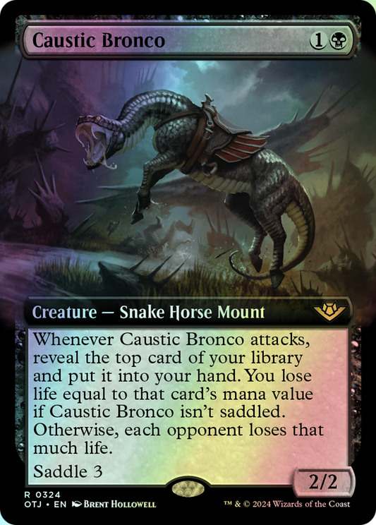 Caustic Bronco (OTJ) #324 [EN/F] s/o