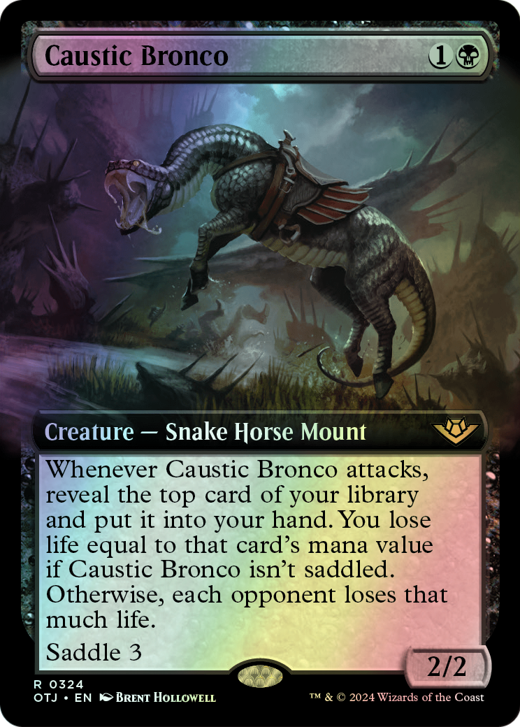 Caustic Bronco (OTJ) #324 [EN/F] s/o