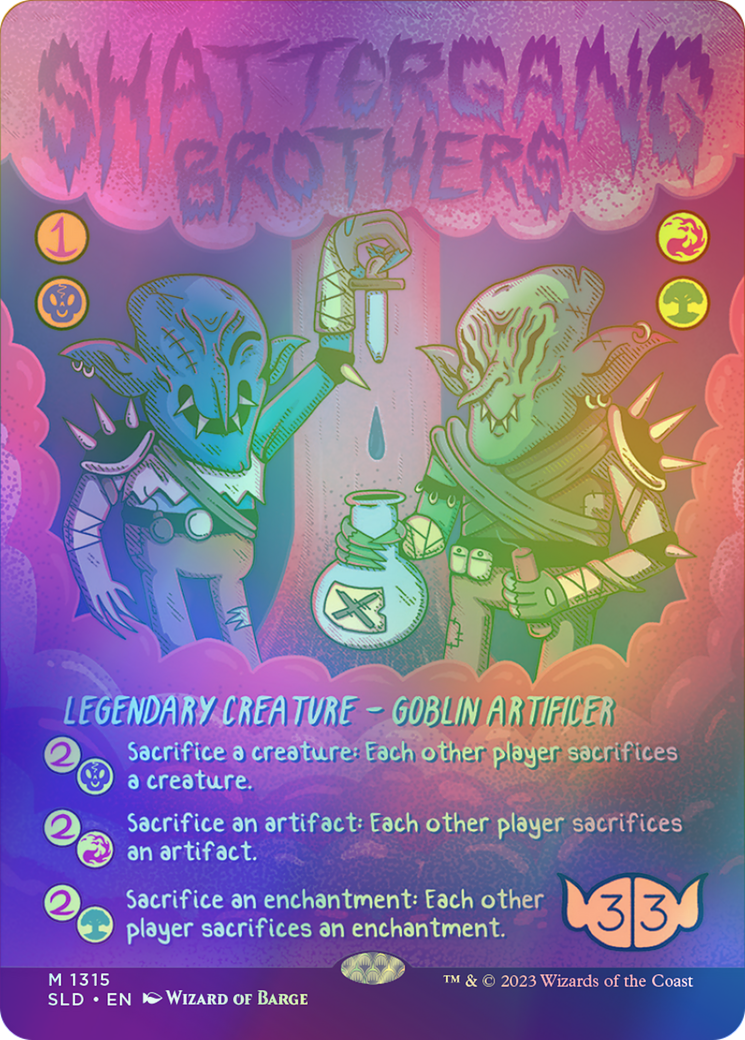 Shattergang Brothers - Rainbow Foil (SLD) #1315★ [EN/F]