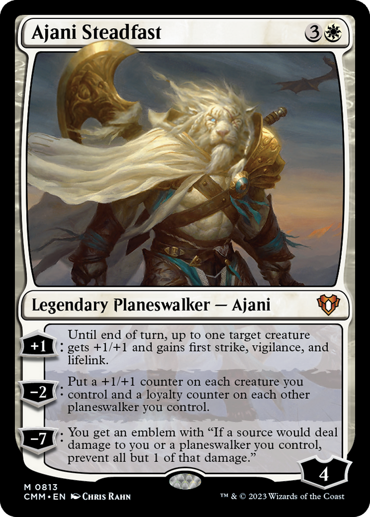 Ajani Steadfast (CMM) #813 [EN/N]
