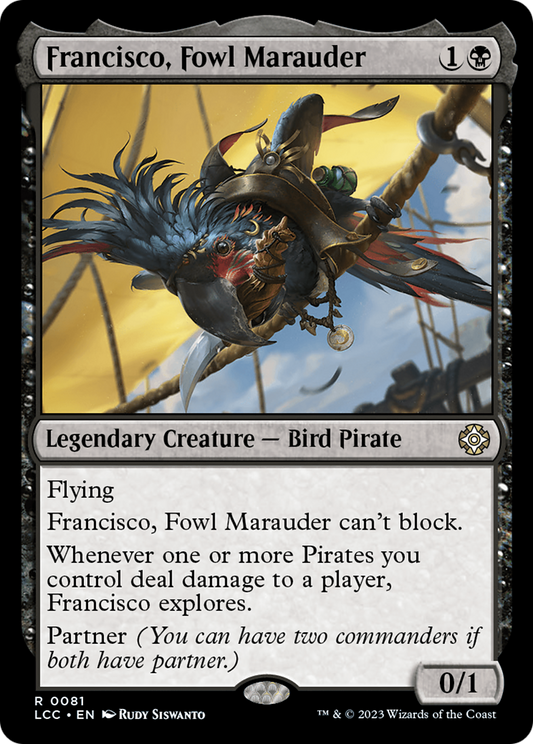 Francisco, Fowl Marauder (LCC) #81 [EN/N] s/o