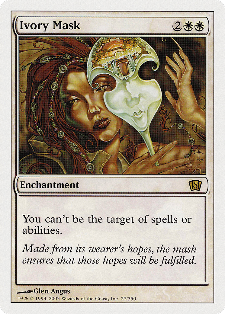 Ivory Mask (8ED) #27 [EN/N] s/o