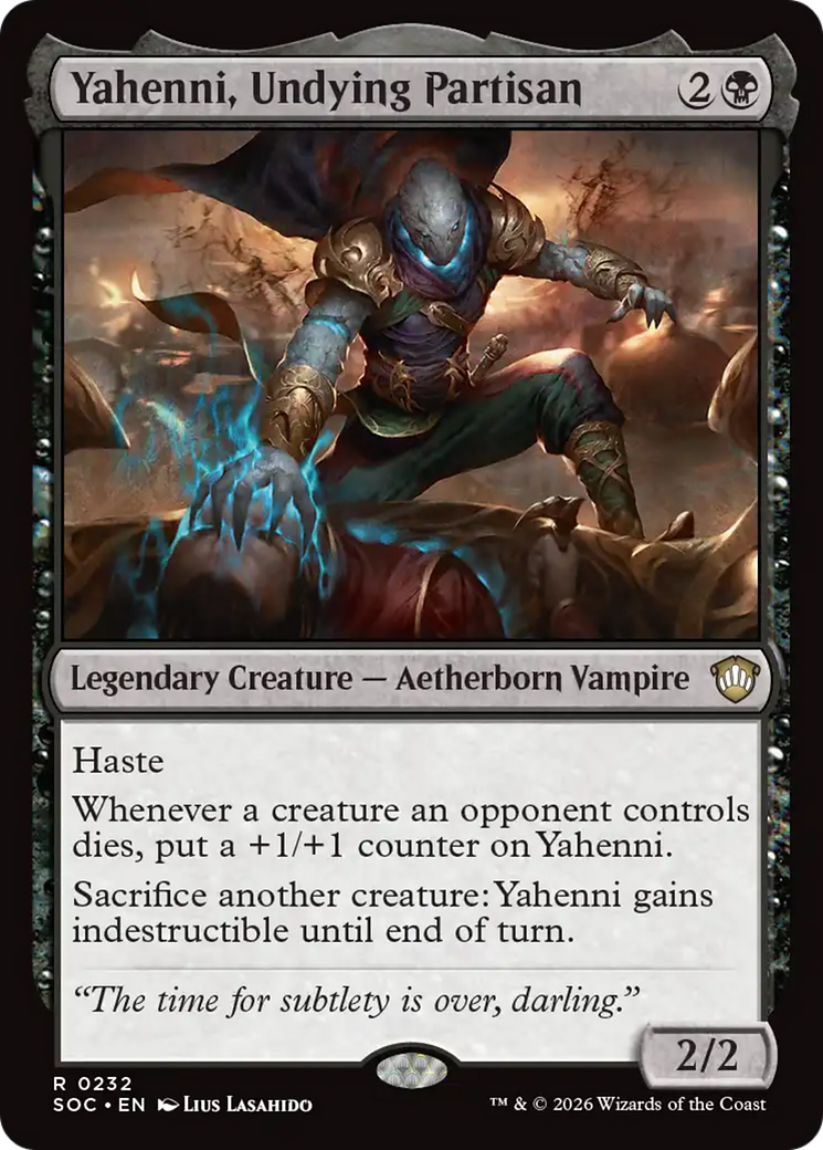 Yahenni, Undying Partisan (SOC) #232 [EN/N]
