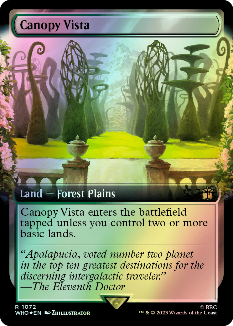 Canopy Vista - Surge Foil (WHO) #1072 [EN/F]