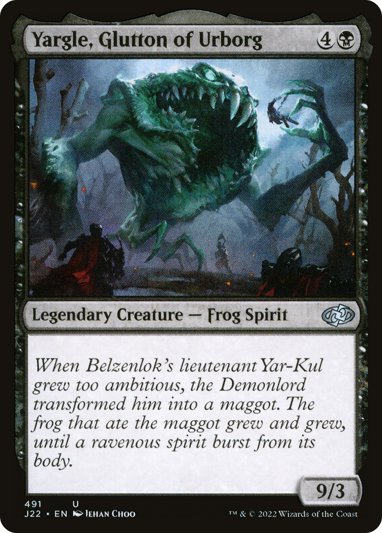 Yargle, Glutton of Urborg (J22) #491 [EN/N]
