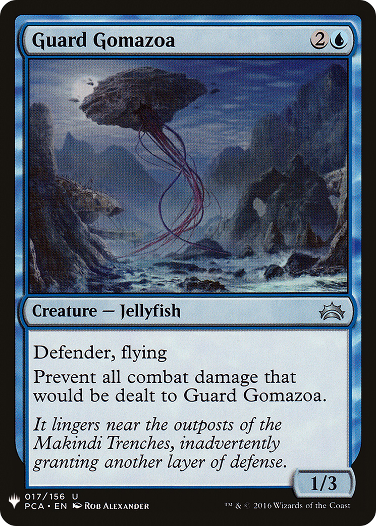 Guard Gomazoa (PLST) #PCA-17 [EN/N] s/o