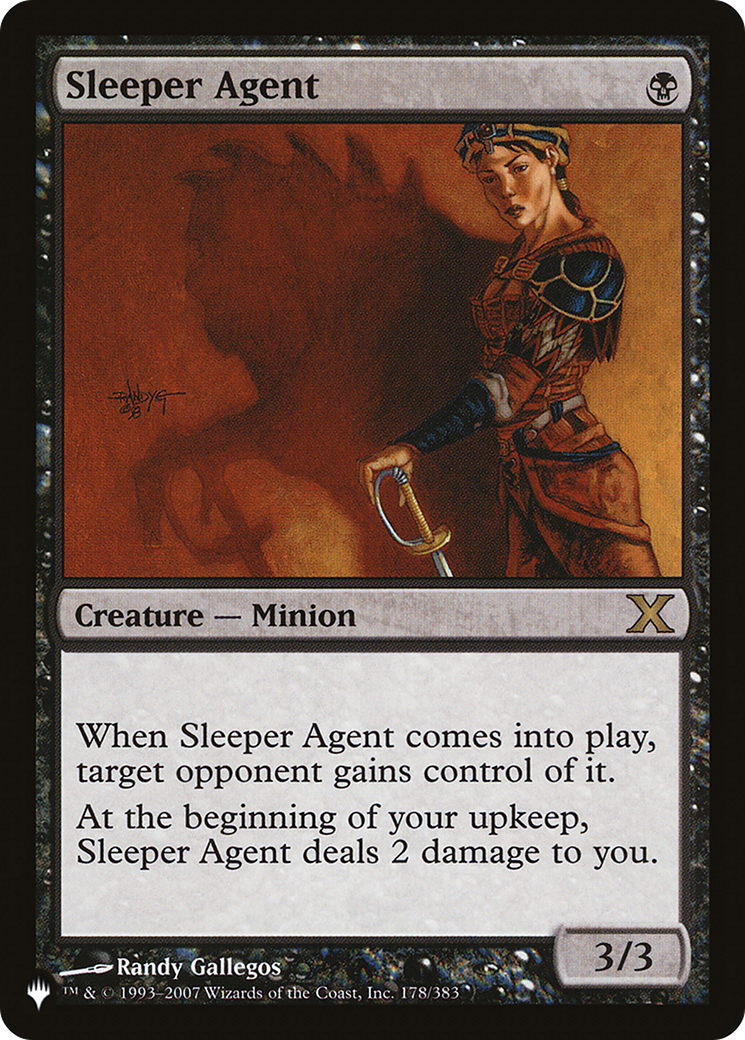 Sleeper Agent (PLST) #10E-178 [EN/N]