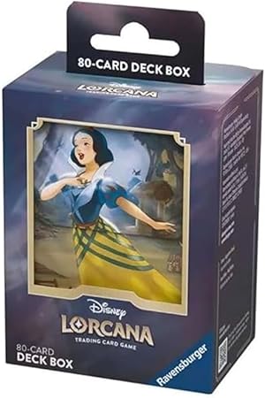 Lorcana TCG Deck Box: Snow White – Well Wisher (80 Cards)