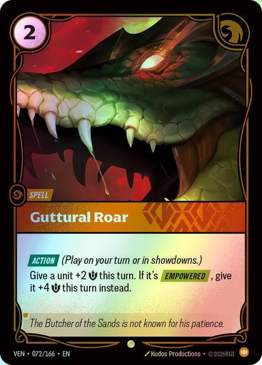 Guttural Roar (VEN) #072 [EN/F]