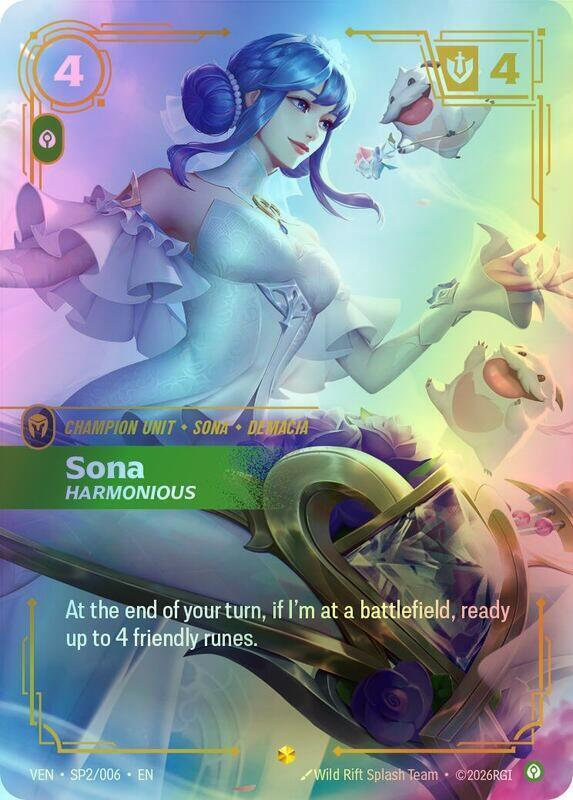 Sona, Harmonious (VEN) #SP2 [EN/F]