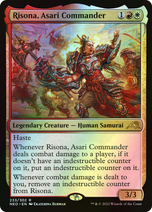 Risona, Asari Commander (NEO) #233 [EN/F] s/o
