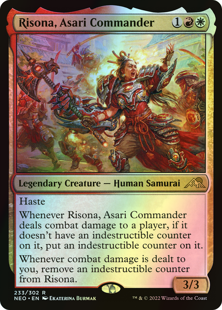 Risona, Asari Commander (NEO) #233 [EN/F] s/o
