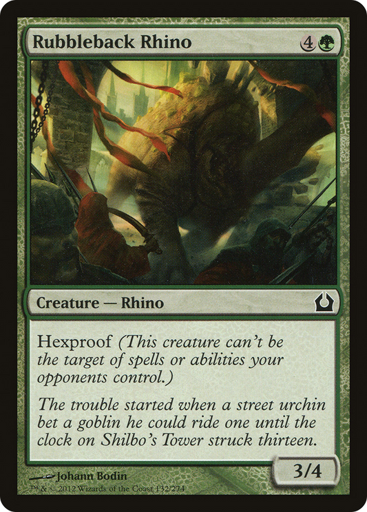 Rubbleback Rhino (RTR) #132 [EN/N]