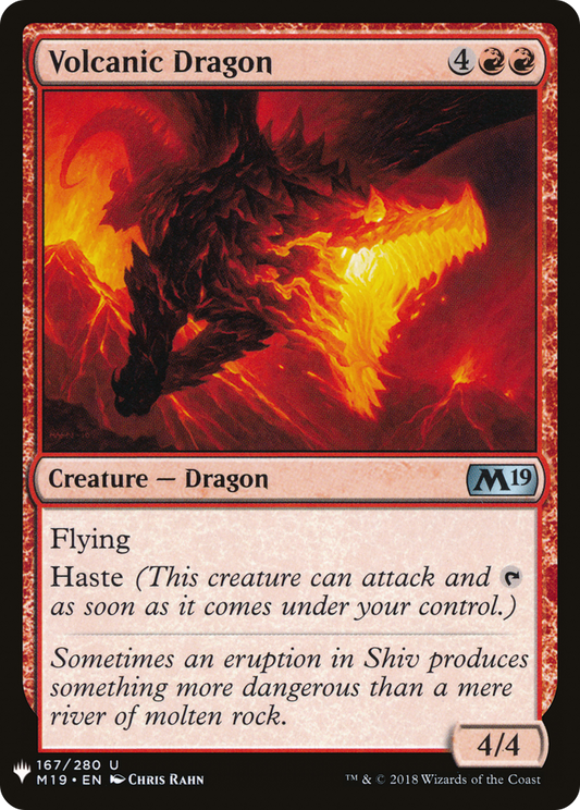 Volcanic Dragon (PLST) #M19-167 [EN/N]