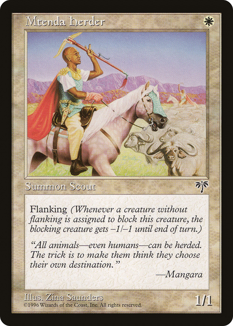 Mtenda Herder (MIR) #29 [EN/N]