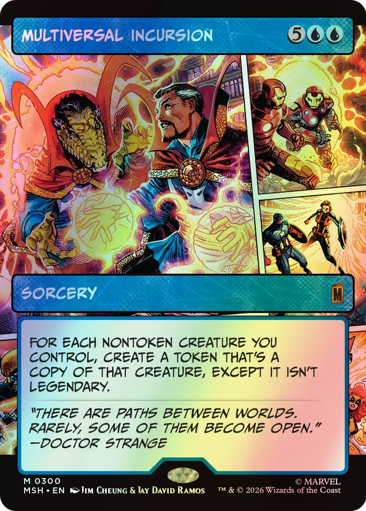 Multiversal Incursion (MSH) #300 [EN/F]