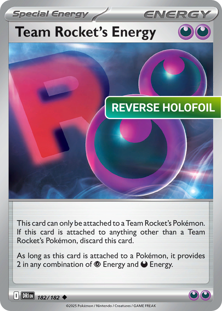 Team Rocket's Energy (DRI) #182 [EN/R] s/o