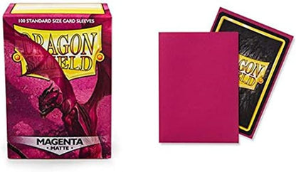 Dragon Shield Matte Sleeves - Magenta (100-Pack)