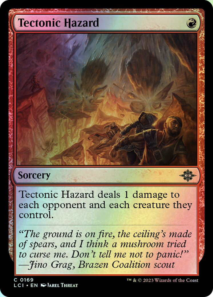 Tectonic Hazard (LCI) #169 [EN/F] s/o