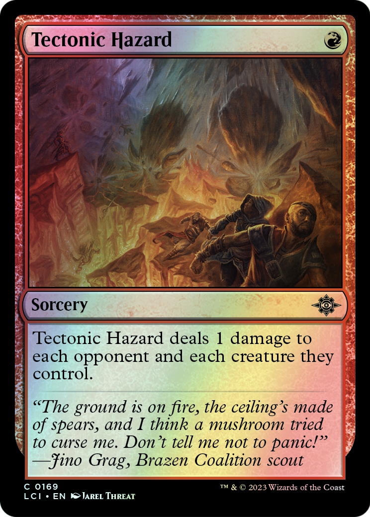 Tectonic Hazard (LCI) #169 [EN/F]