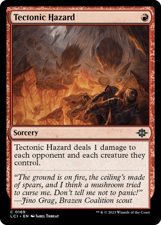 Tectonic Hazard (LCI) #169 [EN/N] s/o