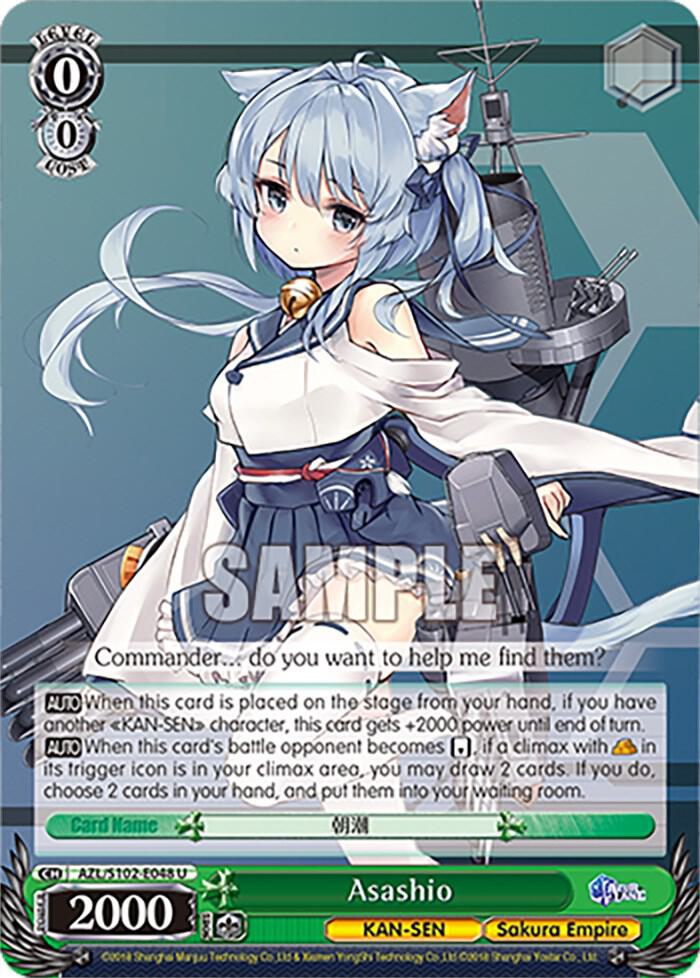 Asashio (AZL/S102) #AZL/S102-E048 [EN] s/o