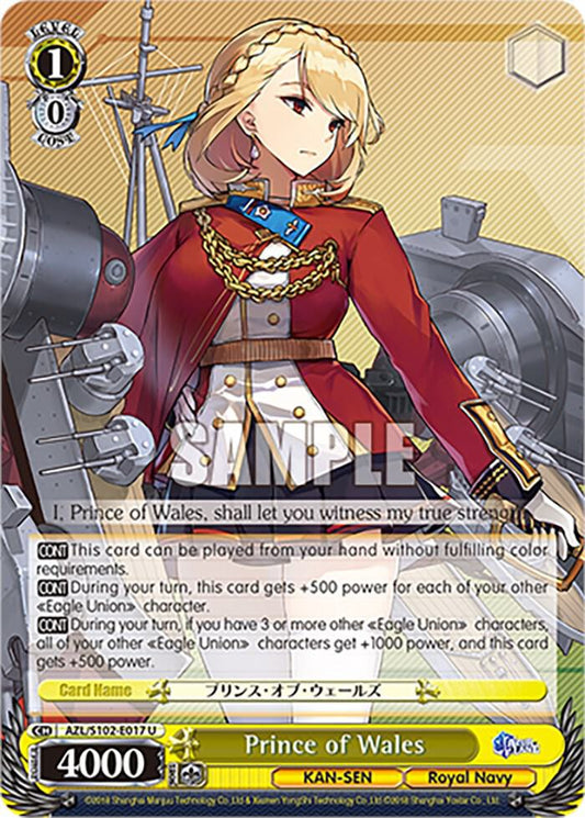Prince of Wales (AZL/S102) #AZL/S102-E017 [EN]