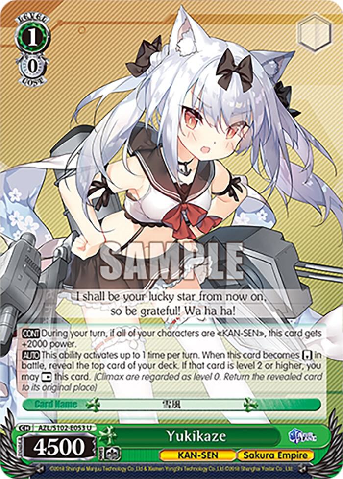 Yukikaze (AZL/S102) #AZL/S102-E053 [EN]