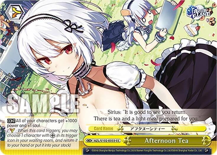 Afternoon Tea (AZL/S102) #AZL/S102-E033 [EN]