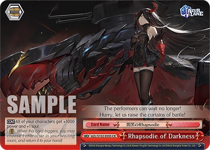 Rhapsodie of Darkness (AZL/S102) #AZL/S102-E095 [EN]