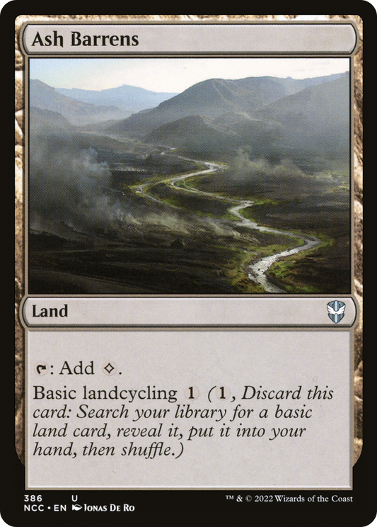 Ash Barrens (NCC) #386 [EN/N]