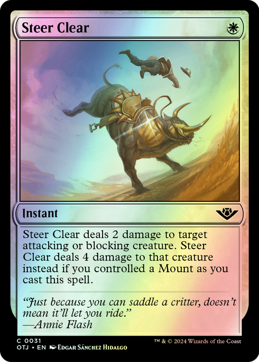 Steer Clear (OTJ) #31 [EN/F]