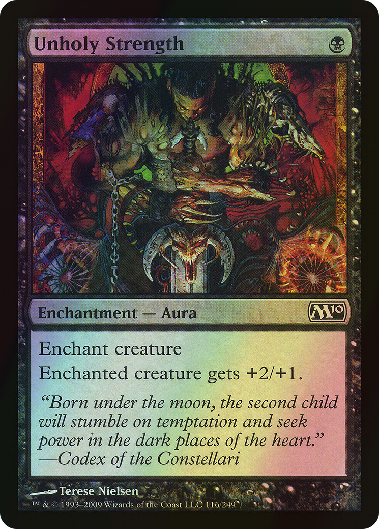Unholy Strength (M10) #116 [EN/F] s/o